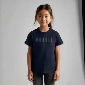 NWT NOBULL Kid’s Tee - Medium - Navy